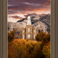 Logan Utah Fall Sunrise