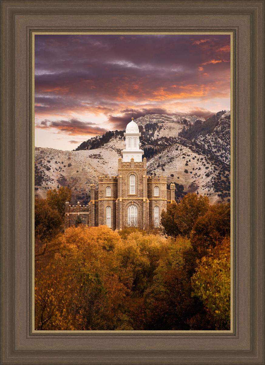 Logan Utah Fall Sunrise