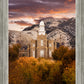 Logan Utah Fall Sunrise