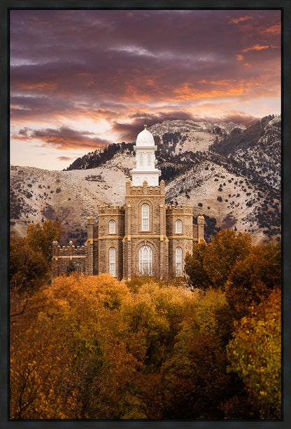 Logan Utah Fall Sunrise