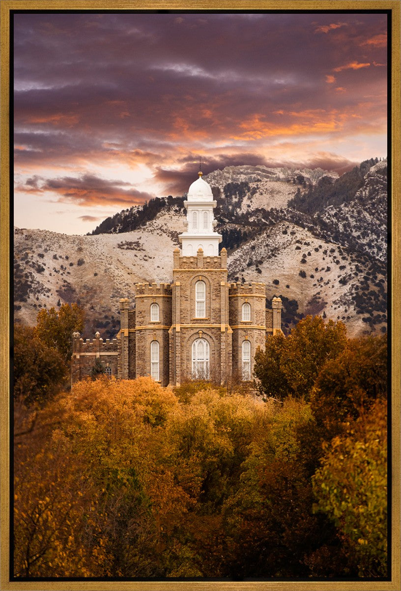 Logan Utah Fall Sunrise