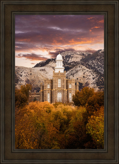 Logan Utah Fall Sunrise