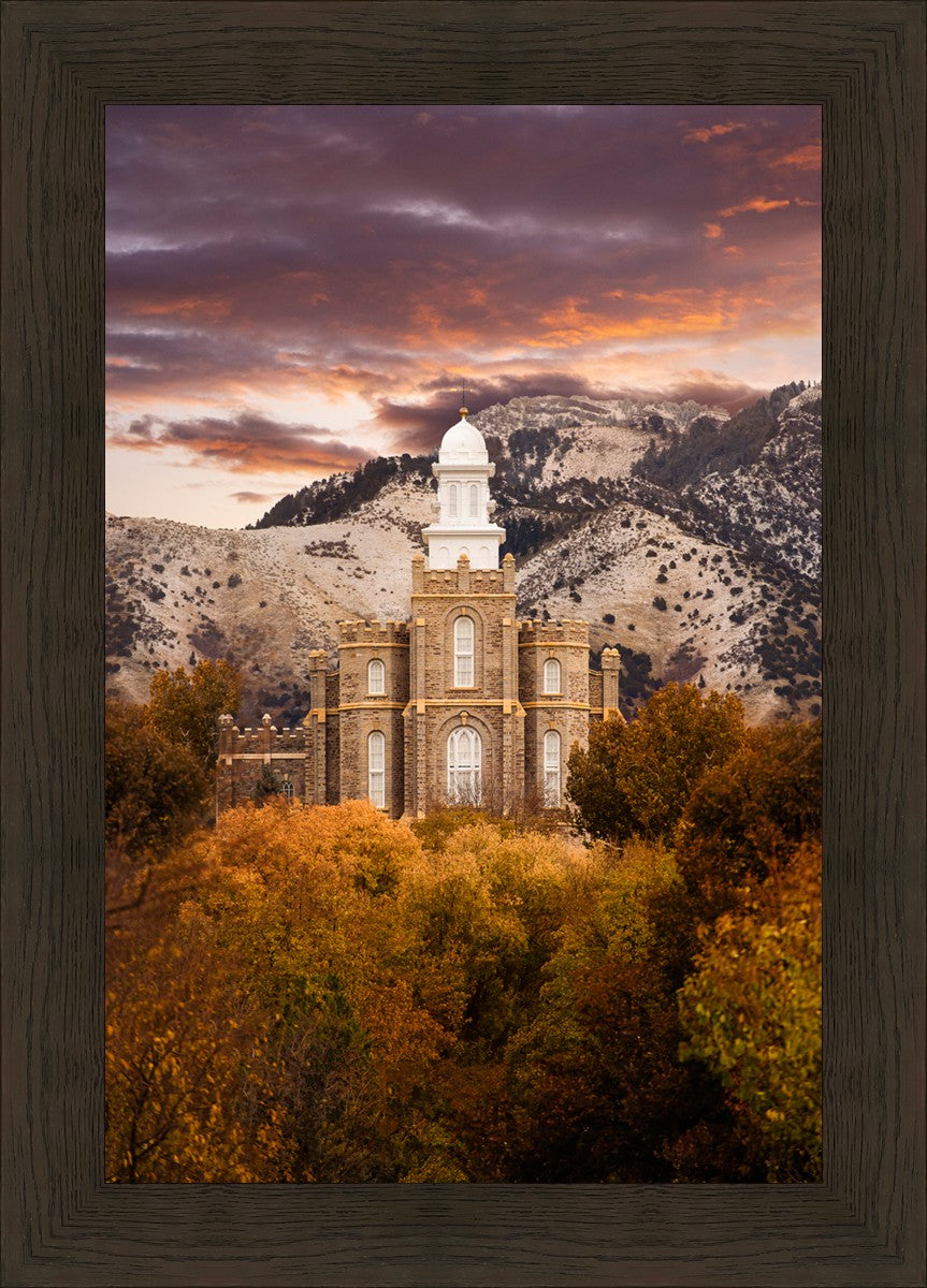 Logan Utah Fall Sunrise