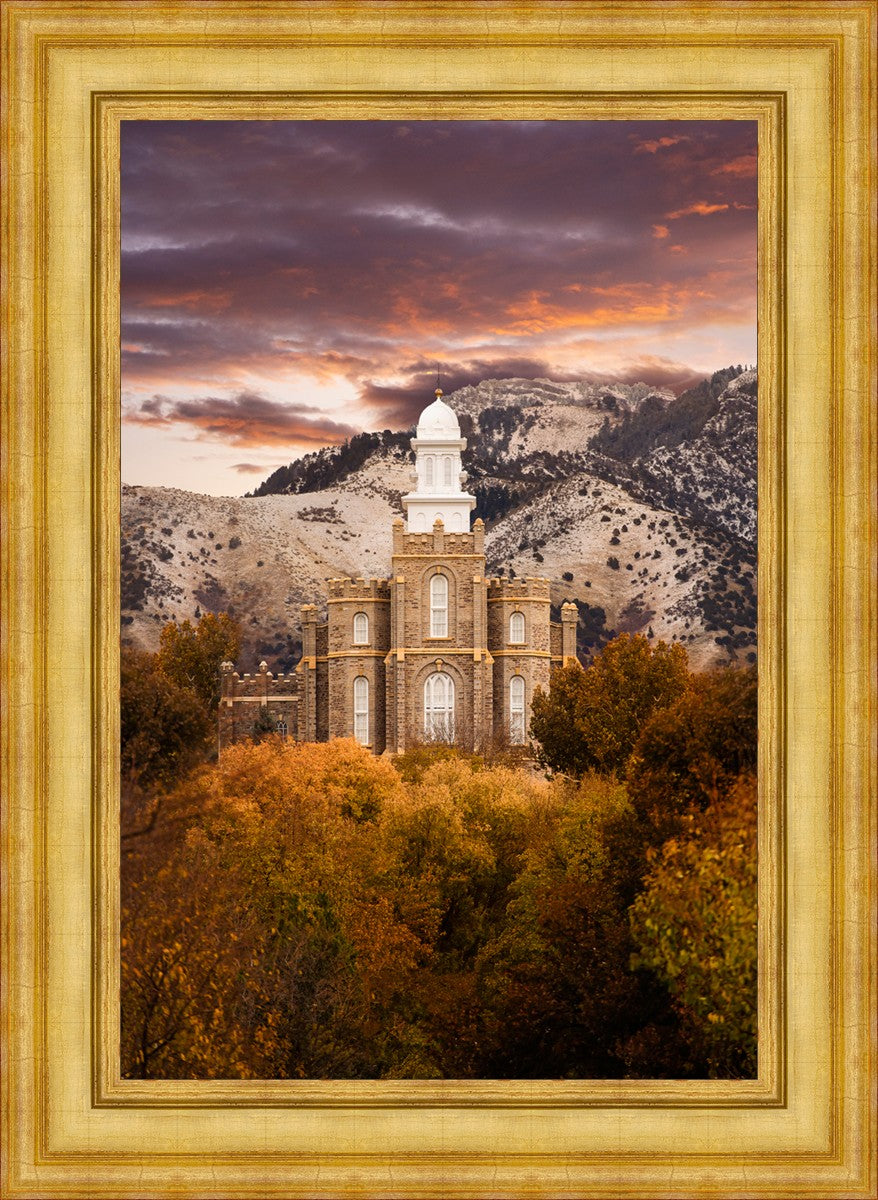 Logan Utah Fall Sunrise