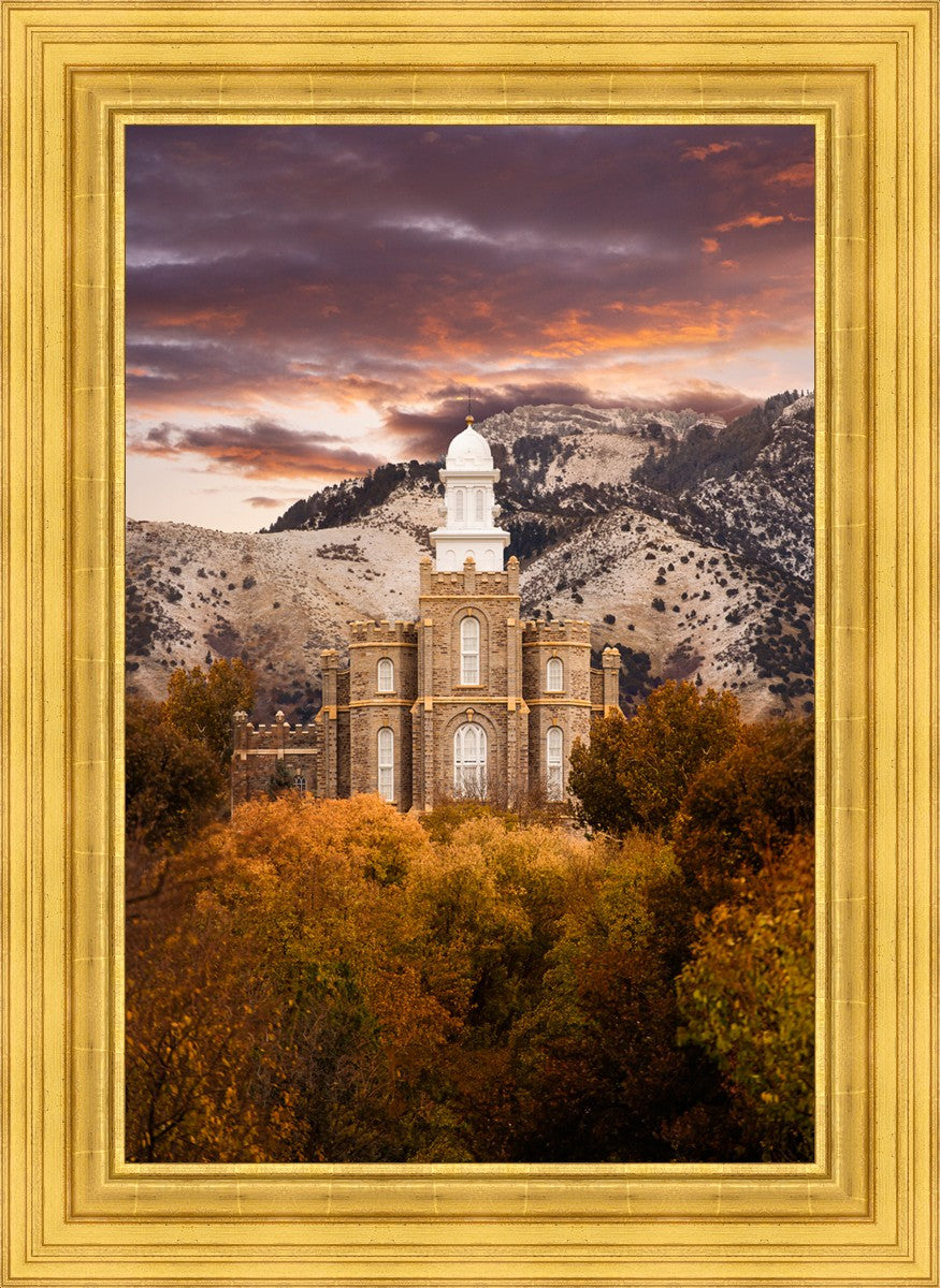 Logan Utah Fall Sunrise