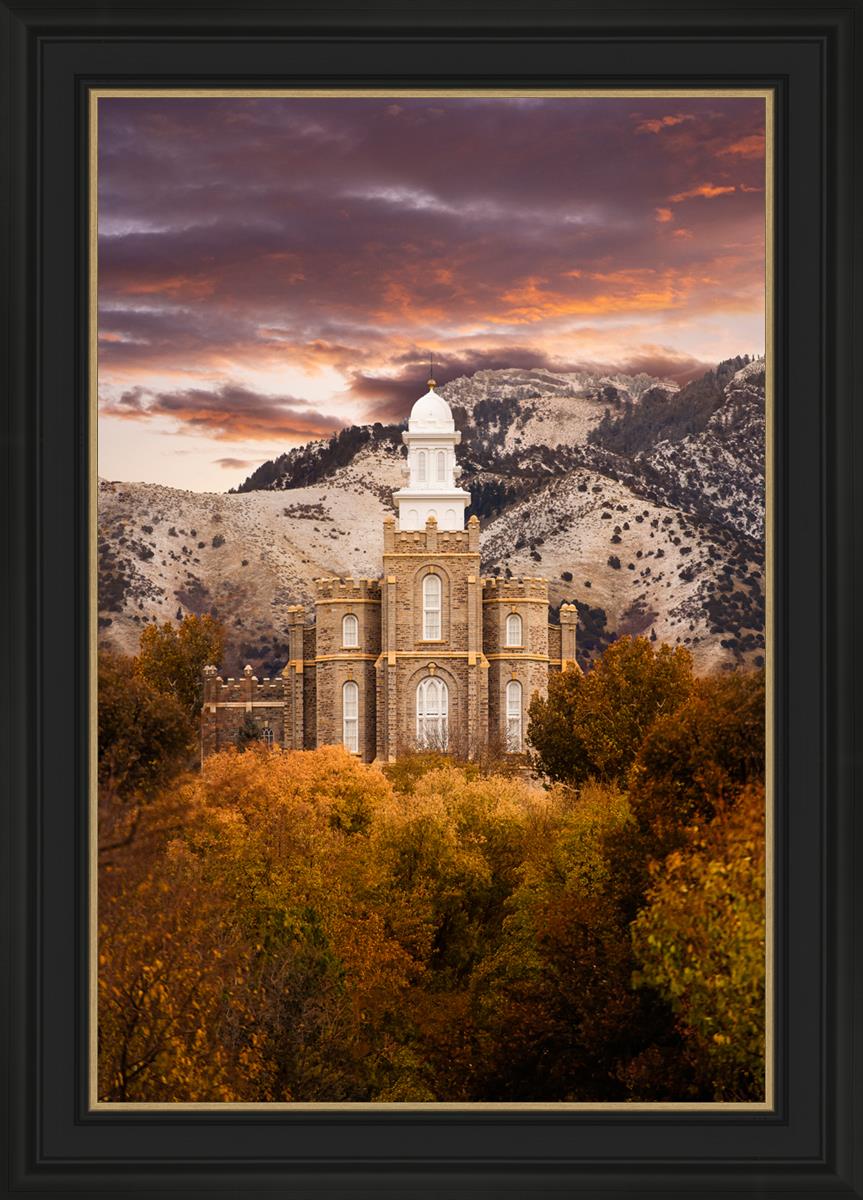 Logan Utah Fall Sunrise
