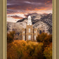 Logan Utah Fall Sunrise