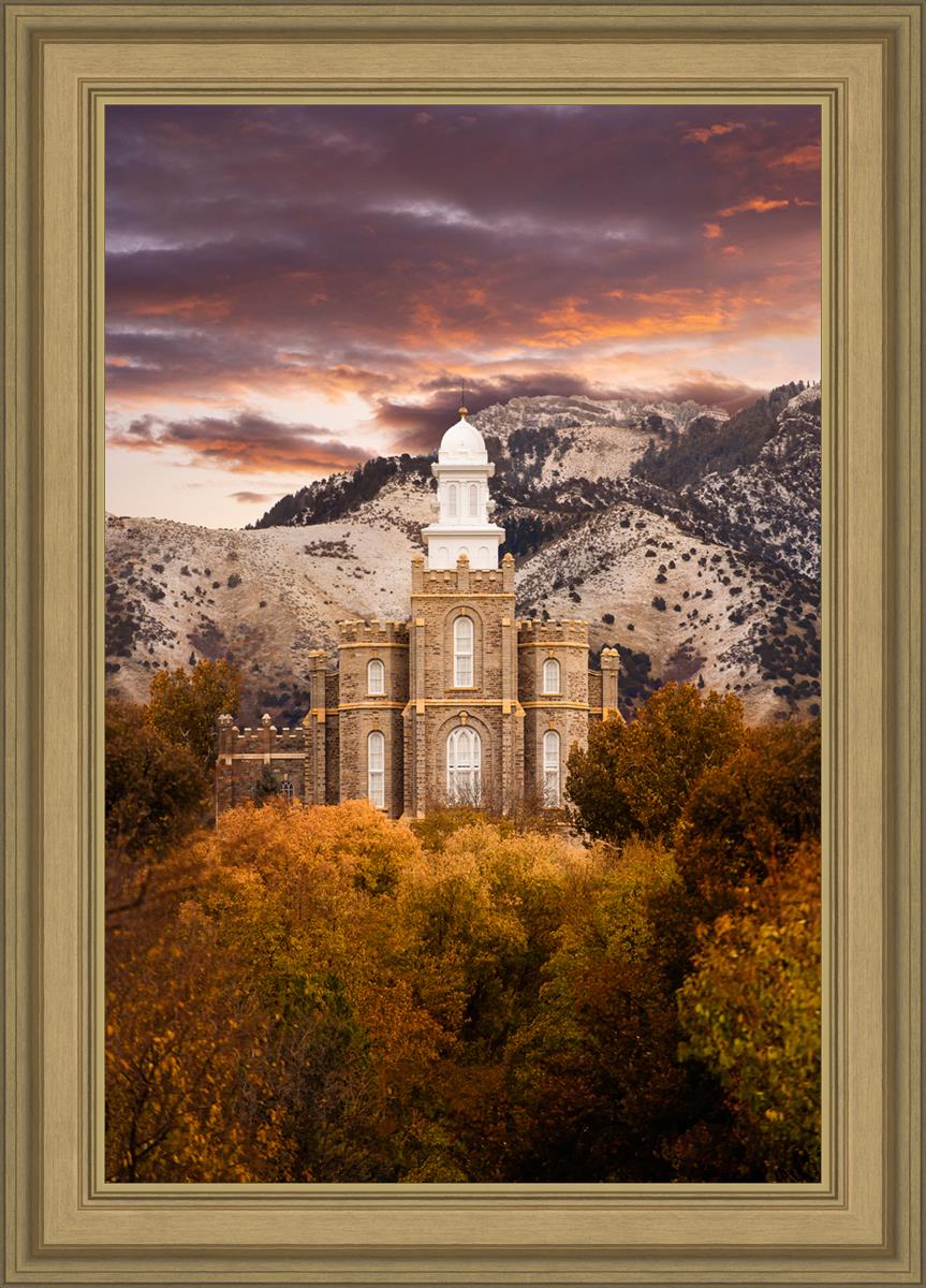 Logan Utah Fall Sunrise