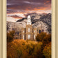 Logan Utah Fall Sunrise