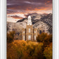 Logan Utah Fall Sunrise