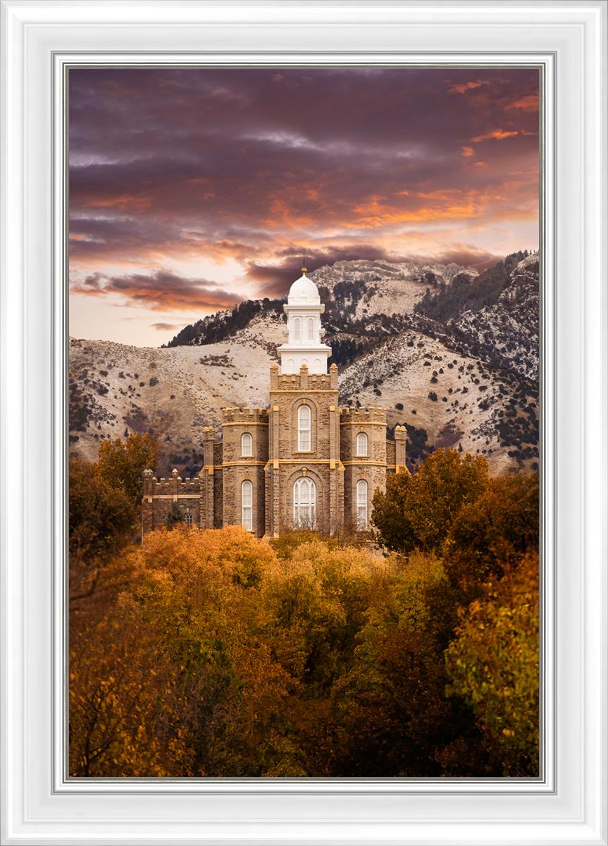 Logan Utah Fall Sunrise