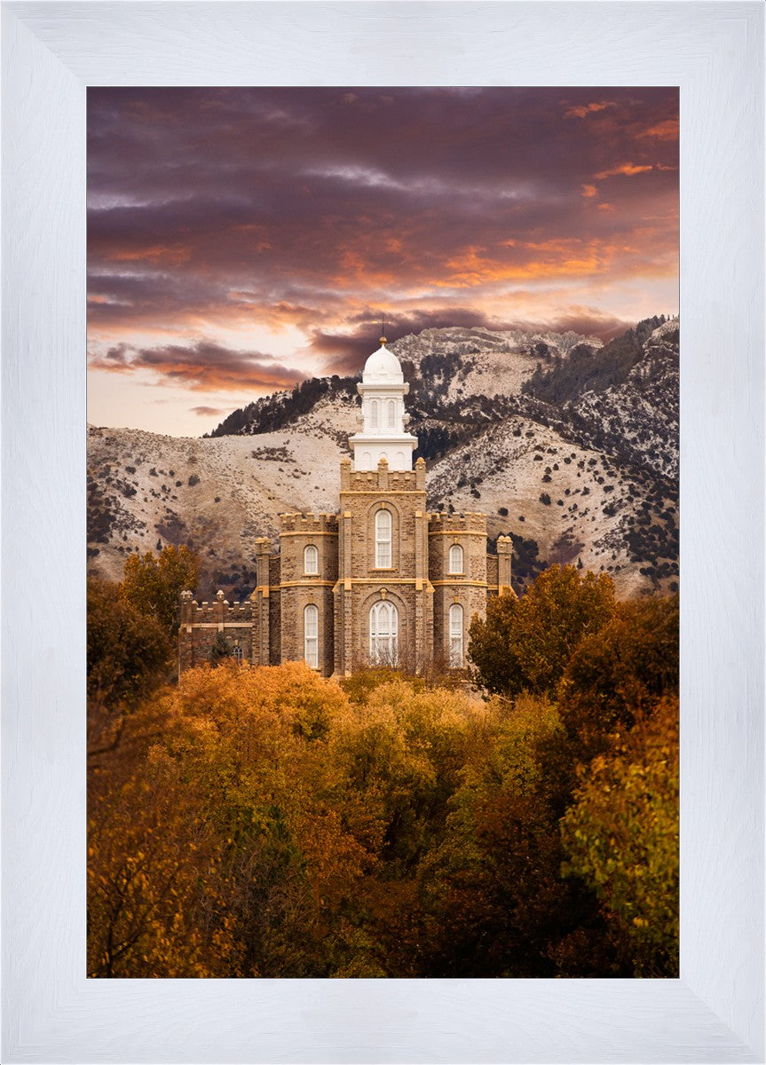 Logan Utah Fall Sunrise