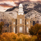 Logan Utah Fall Sunrise