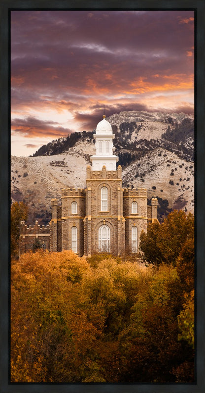 Logan Utah Fall Sunrise