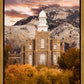 Logan Utah Fall Sunrise