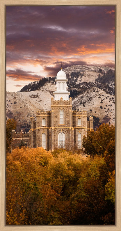 Logan Utah Fall Sunrise