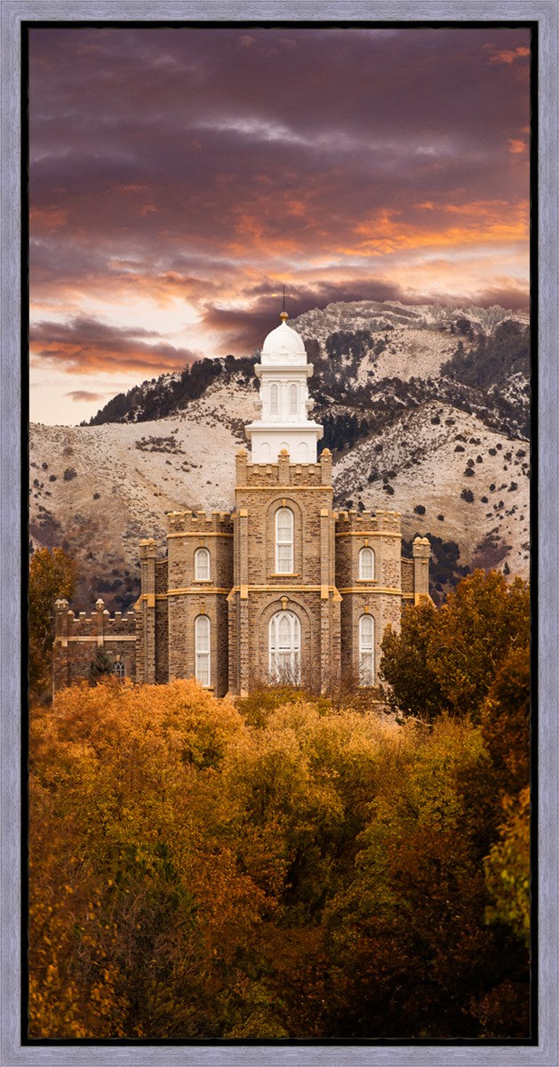 Logan Utah Fall Sunrise