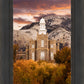 Logan Utah Fall Sunrise
