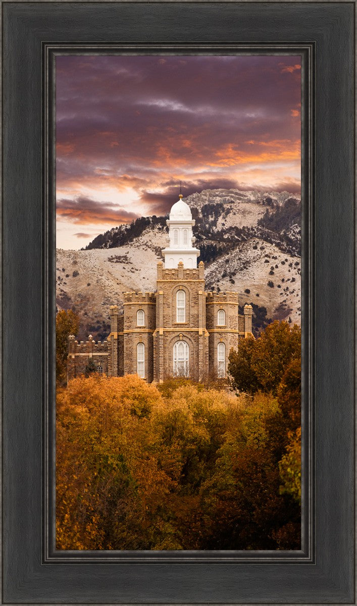 Logan Utah Fall Sunrise