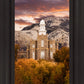 Logan Utah Fall Sunrise