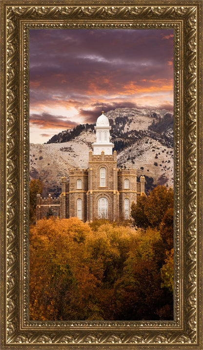 Logan Utah Fall Sunrise