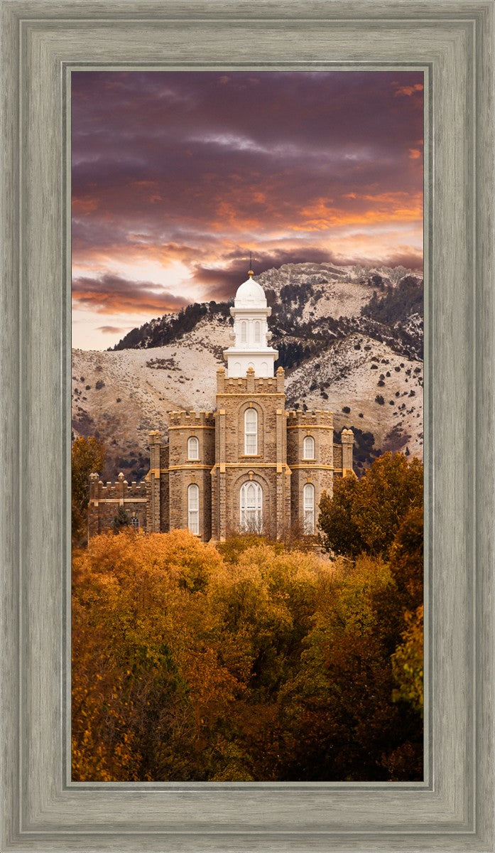 Logan Utah Fall Sunrise