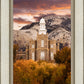 Logan Utah Fall Sunrise