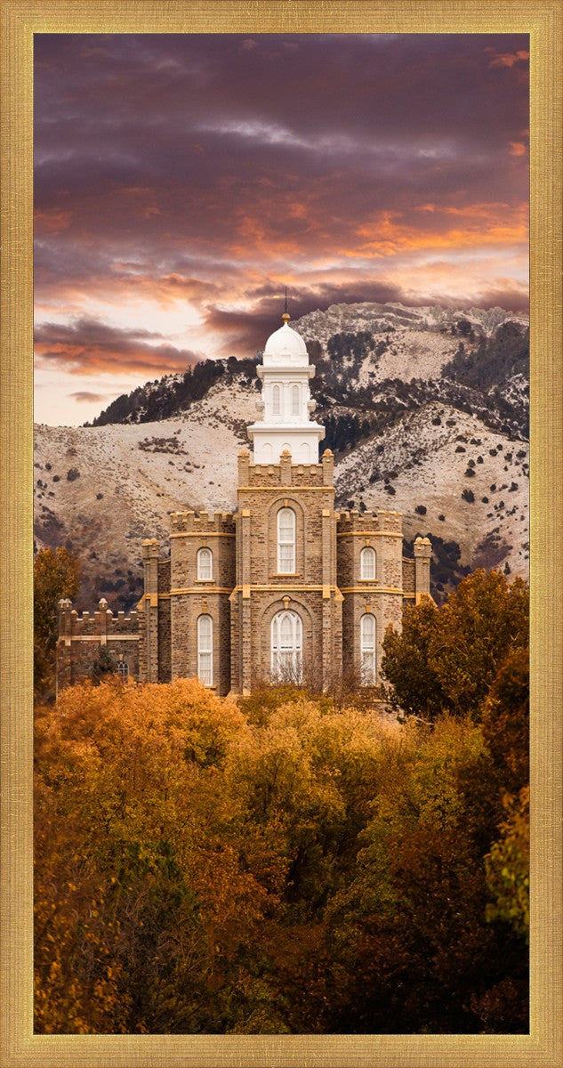 Logan Utah Fall Sunrise