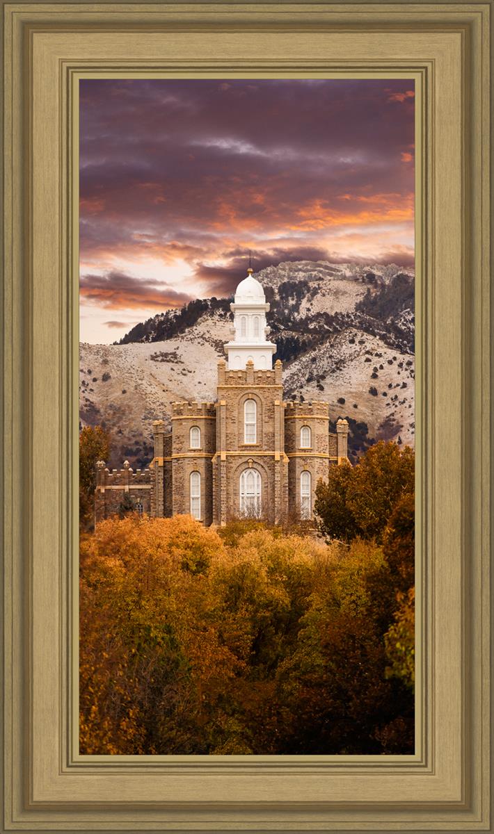 Logan Utah Fall Sunrise