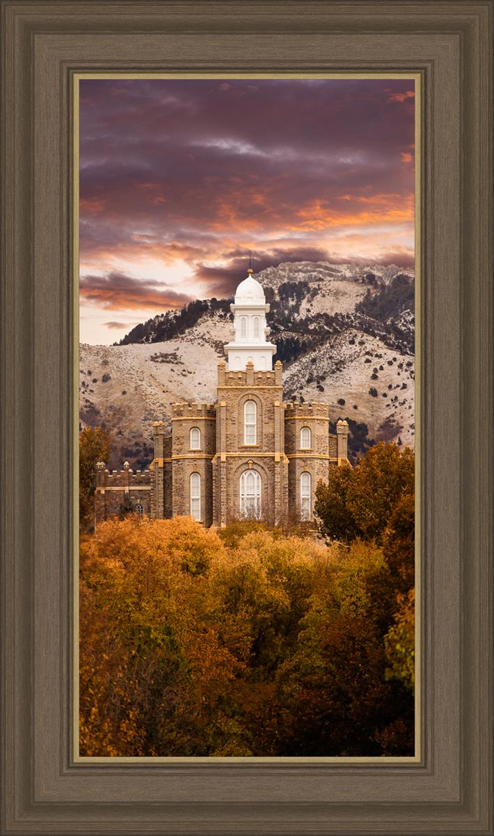 Logan Utah Fall Sunrise