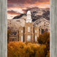 Logan Utah Fall Sunrise