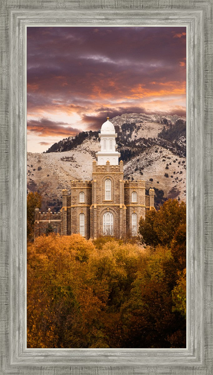 Logan Utah Fall Sunrise