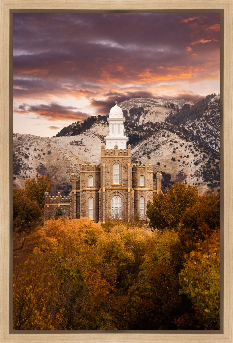 Logan Utah Fall Sunrise