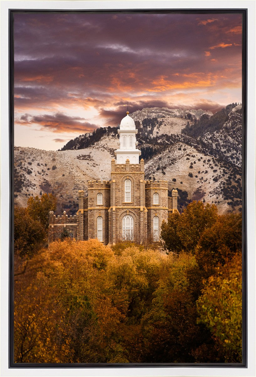 Logan Utah Fall Sunrise