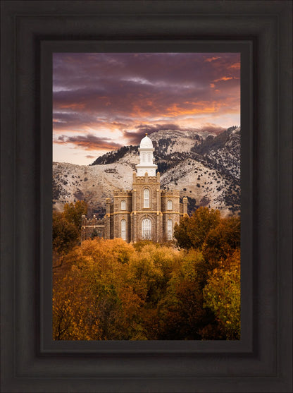 Logan Utah Fall Sunrise