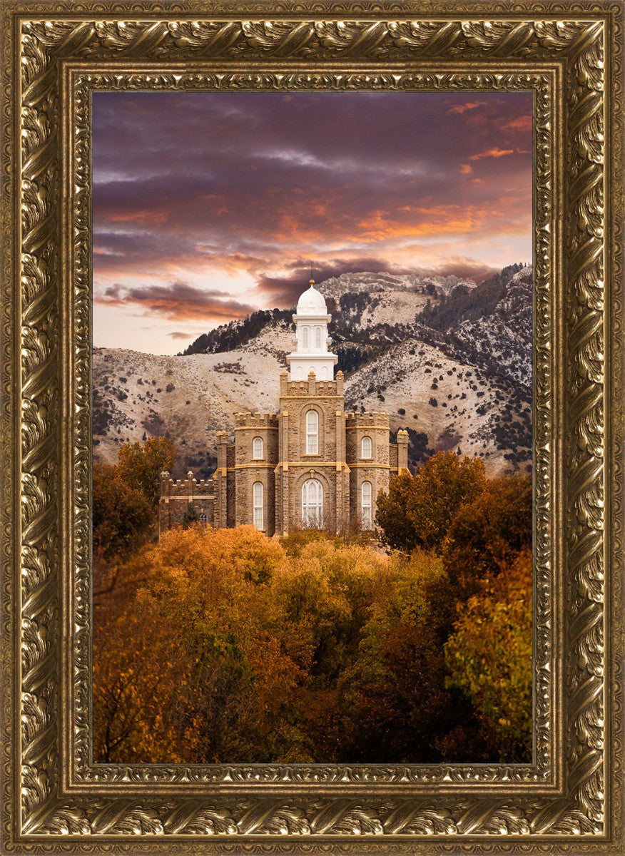 Logan Utah Fall Sunrise