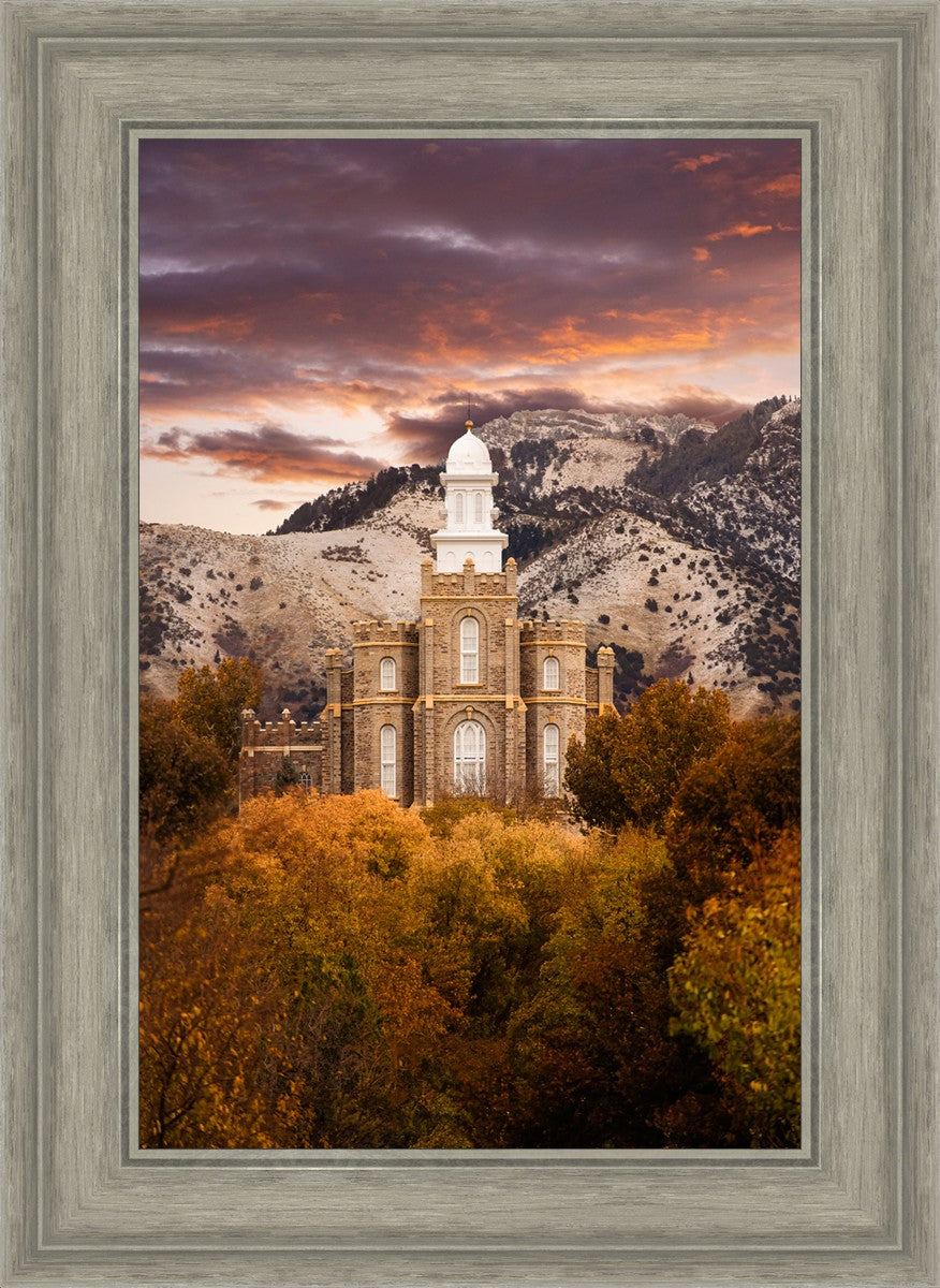 Logan Utah Fall Sunrise