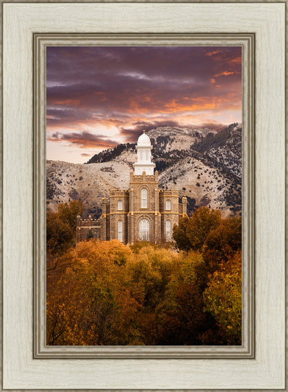 Logan Utah Fall Sunrise