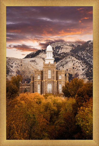 Logan Utah Fall Sunrise