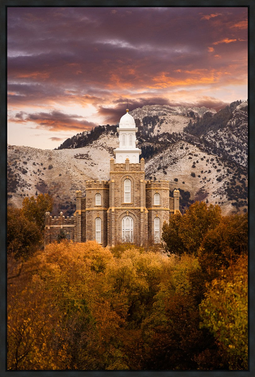 Logan Utah Fall Sunrise