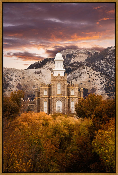 Logan Utah Fall Sunrise