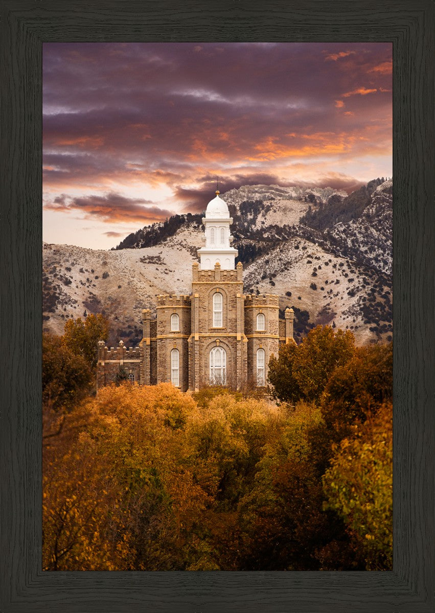 Logan Utah Fall Sunrise