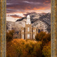 Logan Utah Fall Sunrise