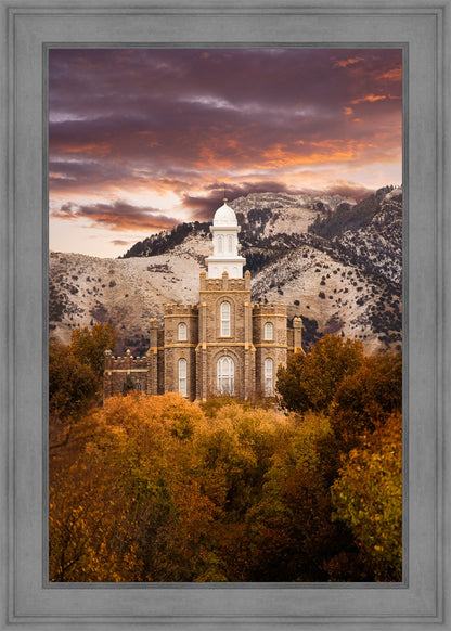 Logan Utah Fall Sunrise