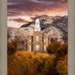 Logan Utah Fall Sunrise
