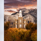 Logan Utah Fall Sunrise