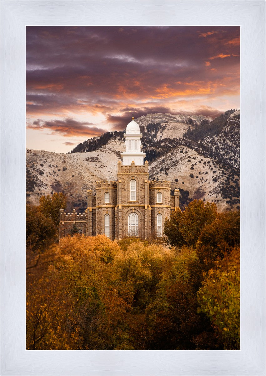 Logan Utah Fall Sunrise