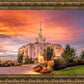 Payson Utah Sunset