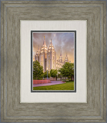 Salt Lake City Utah Eternal Glow