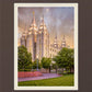 Salt Lake City Utah Eternal Glow